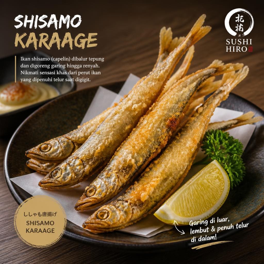 Shisamo Karaage Sushi Hiro